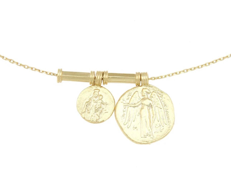 Cleopatra's Bling - Angelus Necklace - Gold
