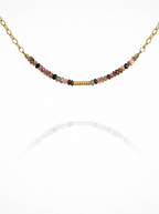 Rhodes - Necklace Tourmaline Gold