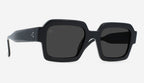 Raen - Mistiq - Crystal Black/Smoke Polarized