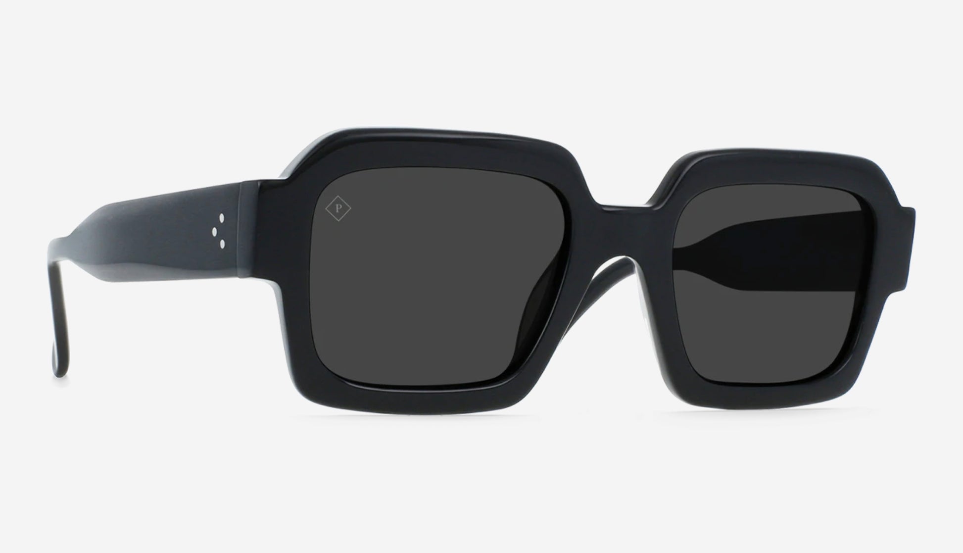 Raen - Mistiq - Crystal Black/Smoke Polarized