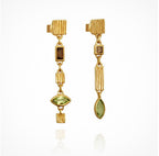 Temple Of The Sun - Cindi Earrings - Gold