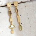 Temple Of The Sun - Cindi Earrings - Gold