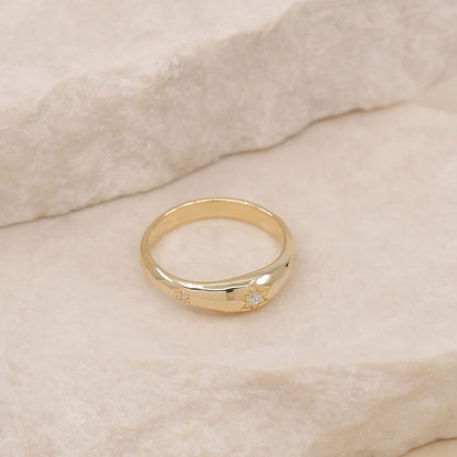 By Charlotte - Align Your Soul Ring - Gold