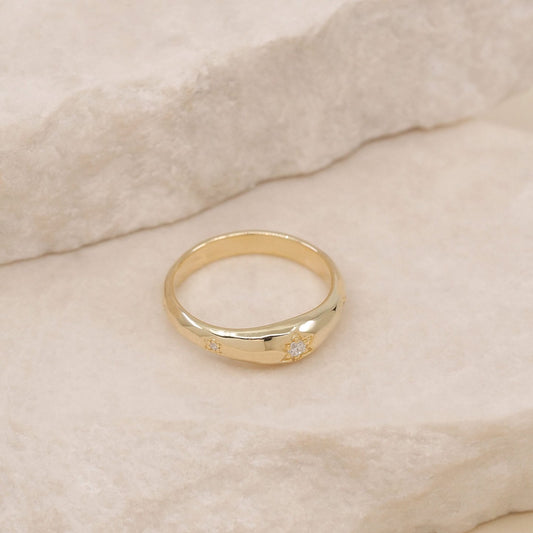 By Charlotte - Align Your Soul Ring - Gold