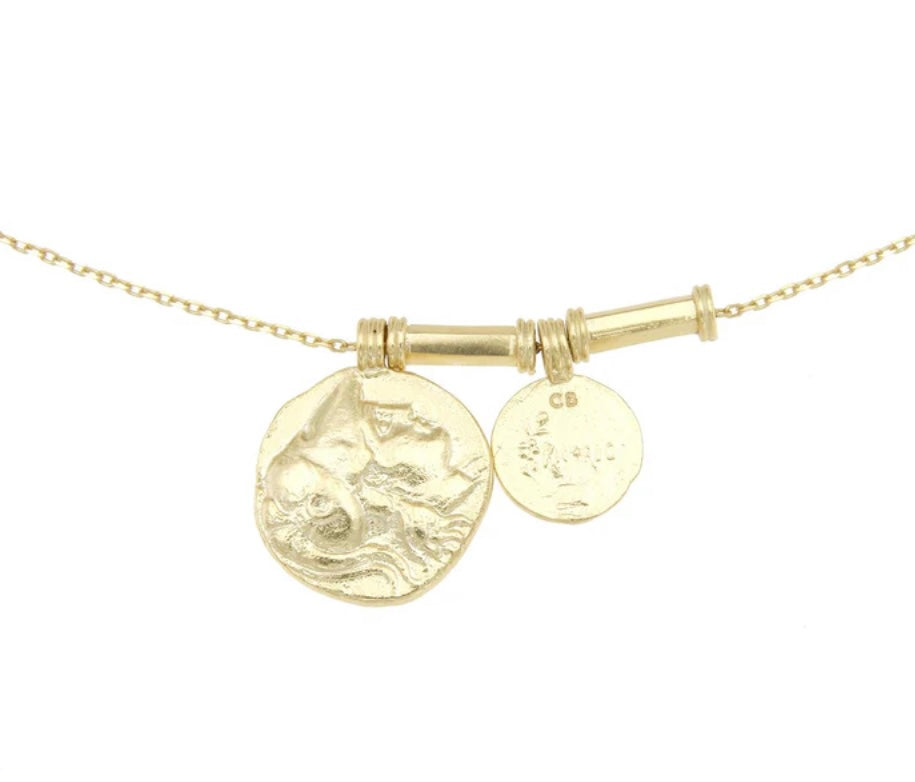 Cleopatra's Bling - Angelus Necklace - Gold
