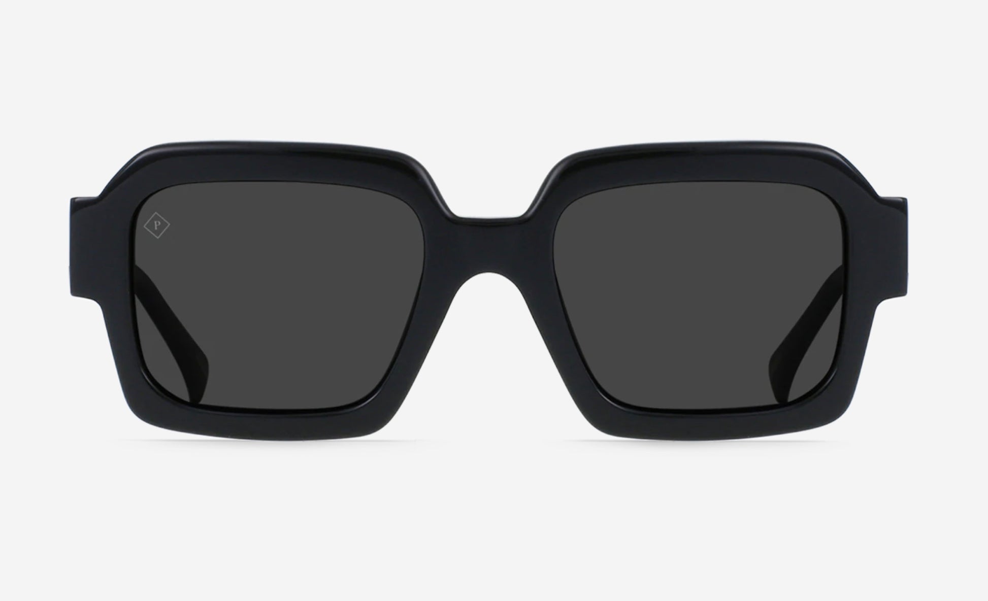 Raen - Mistiq - Crystal Black/Smoke Polarized