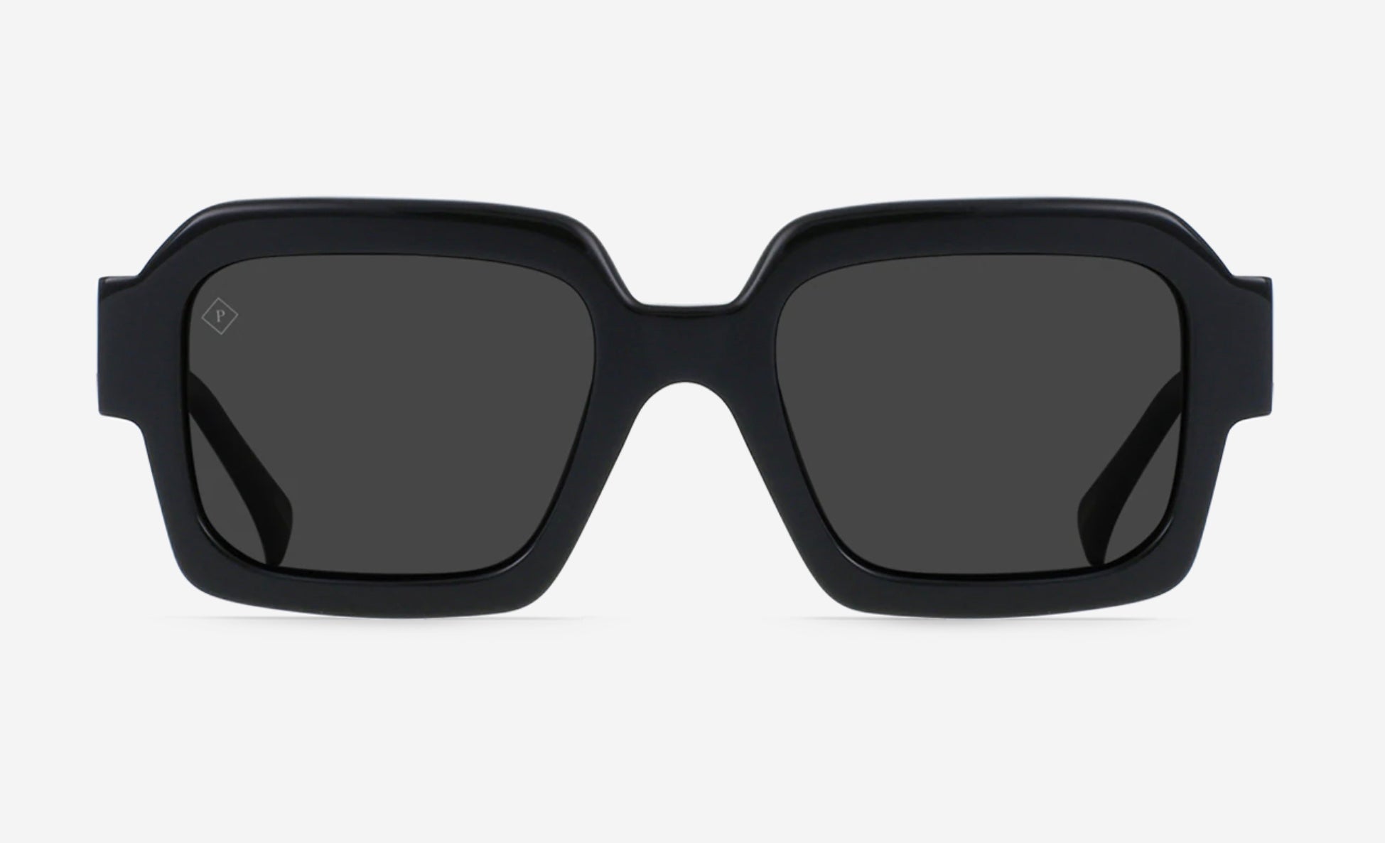 Raen - Mistiq - Crystal Black/Smoke Polarized