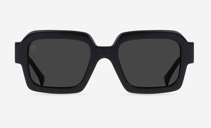 Raen - Mistiq - Crystal Black/Smoke Polarized