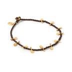 Arms Of Eve - Jai Gold Bracelet - Brown