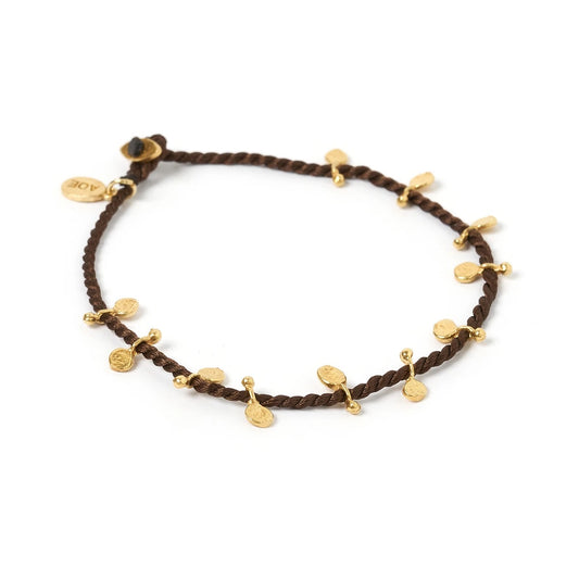 Arms Of Eve - Jai Gold Bracelet - Brown