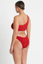 Bond-Eye Swim - Samira Crop - Baywatch Red Eco