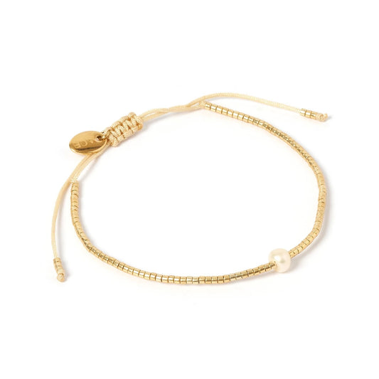 Arms Of Eve - River Gold and Pearl Bracelet