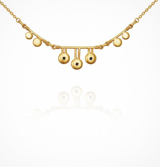 Temple of the Sun - Lucian Necklace - Gold