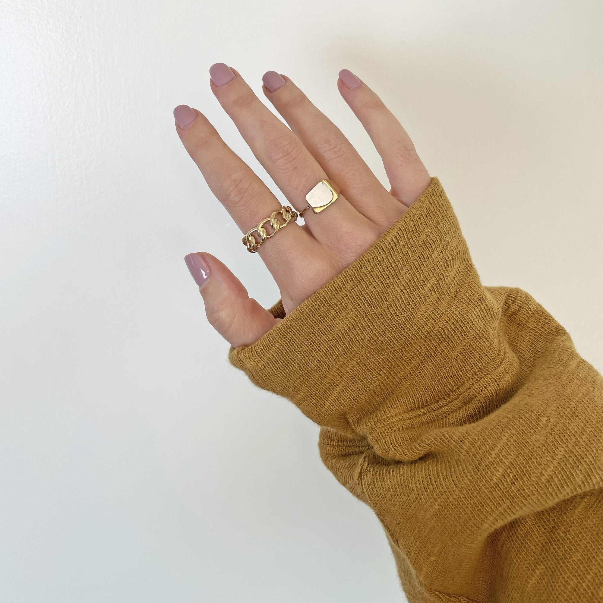 Arms Of Eve - Cleo Gold & Mother of Pearl Ring