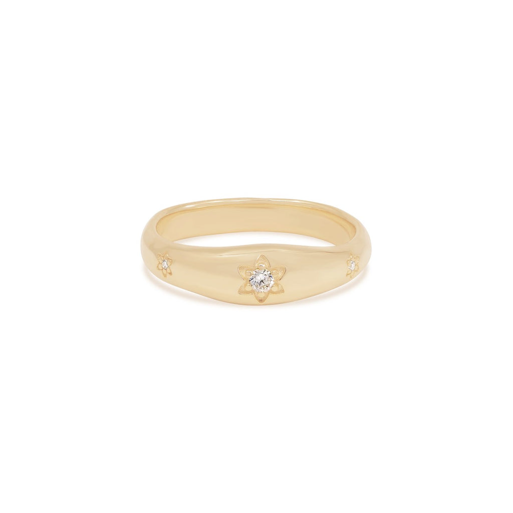 By Charlotte - Align Your Soul Ring - Gold