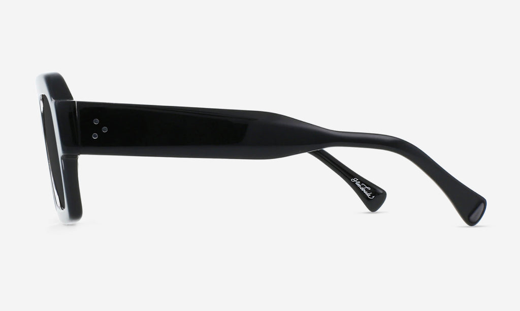Raen - Mistiq - Crystal Black/Smoke Polarized