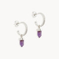 By Charlotte - Intention of Protection - Amethyst/Silver