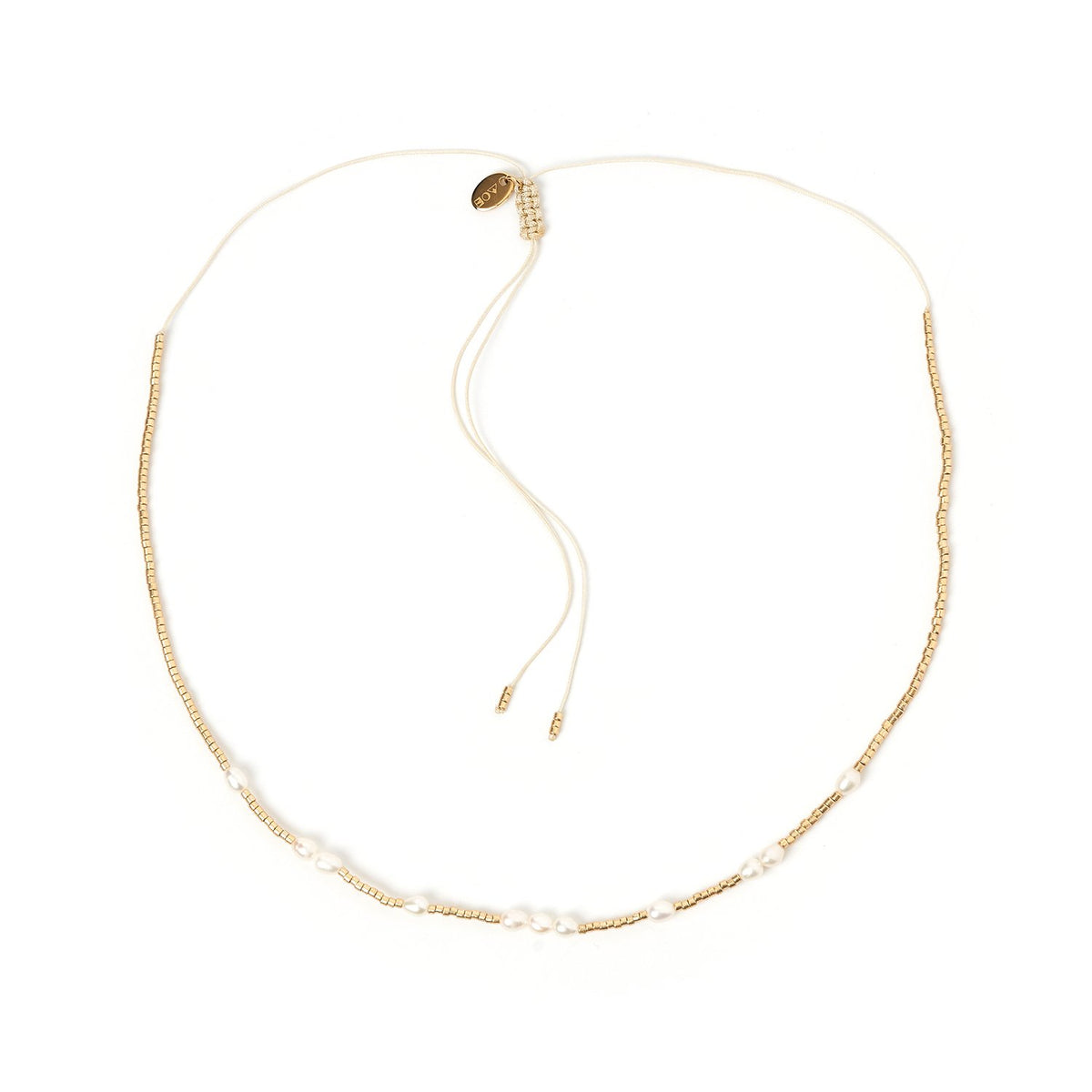 Arms Of Eve - Peppa Gold and Pearl Choker