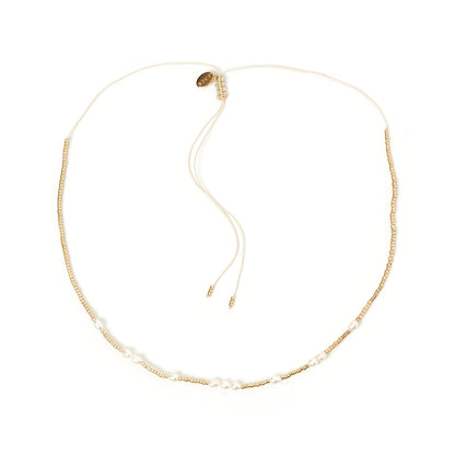 Arms Of Eve - Peppa Gold and Pearl Choker
