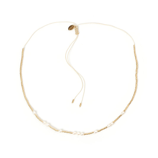 Arms Of Eve - Peppa Gold and Pearl Choker