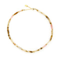 Arms of Eve - Yasmin Gemstone Necklace - Watermelon Rind Quartz
