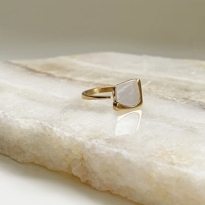 Arms Of Eve - Cleo Gold & Mother of Pearl Ring