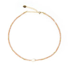Arms Of Eve - Mila Choker - Gemstone and Pearl