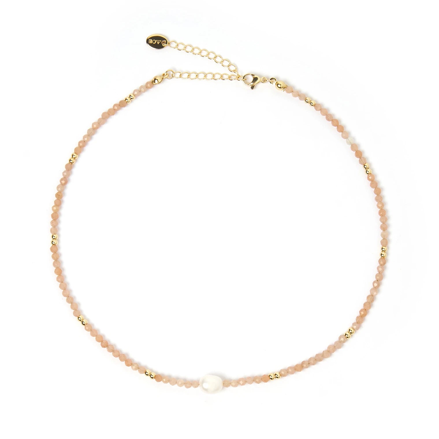 Arms Of Eve - Mila Choker - Gemstone and Pearl