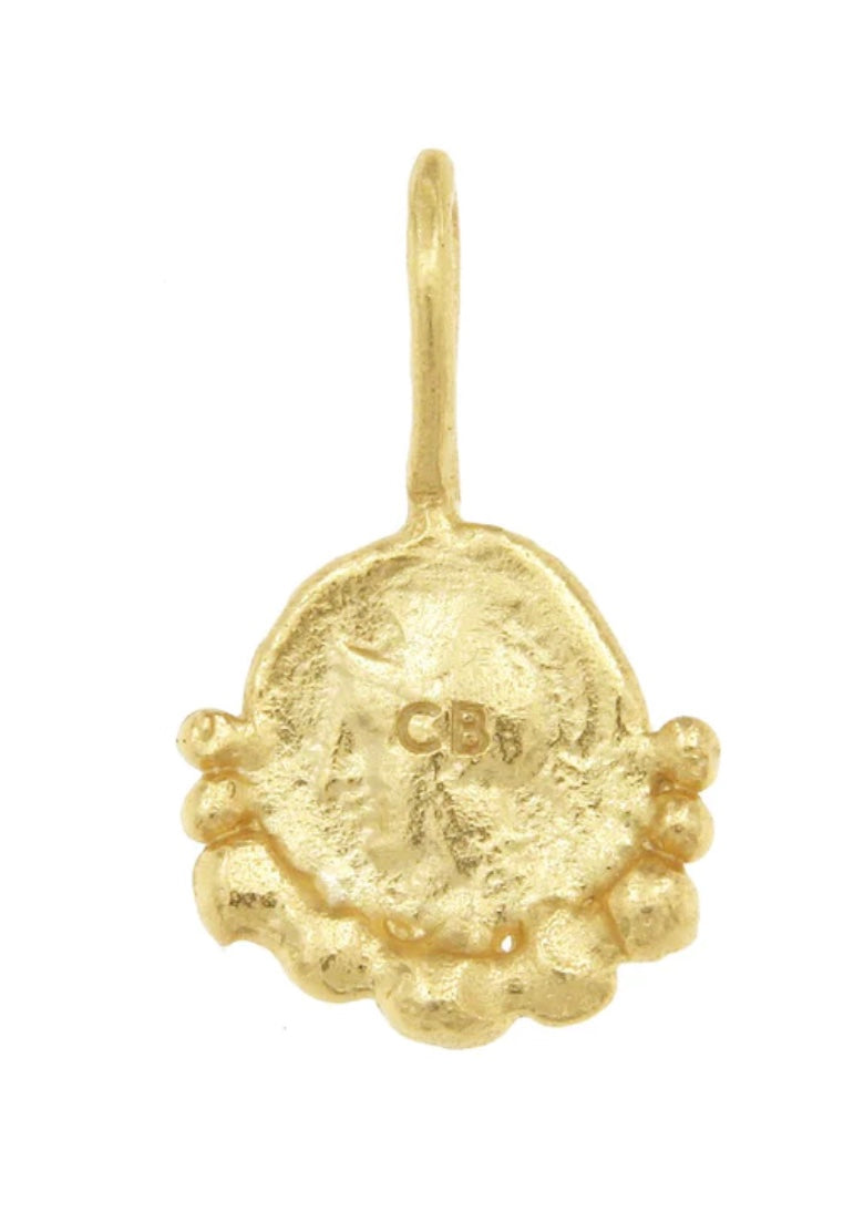 Cleopatra's Bling - Gorgoneion Protection Pendant - Gold