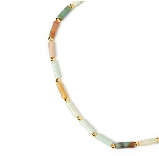 Arms Of Eve - Yasmin Gemstone Necklace - Amazonite