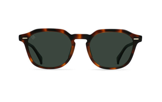 Raen - Clyve 52 - Espresso Tortoise/ Green Polarised