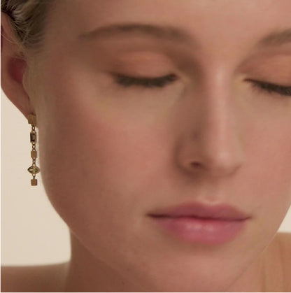 Temple Of The Sun - Cindi Earrings - Gold