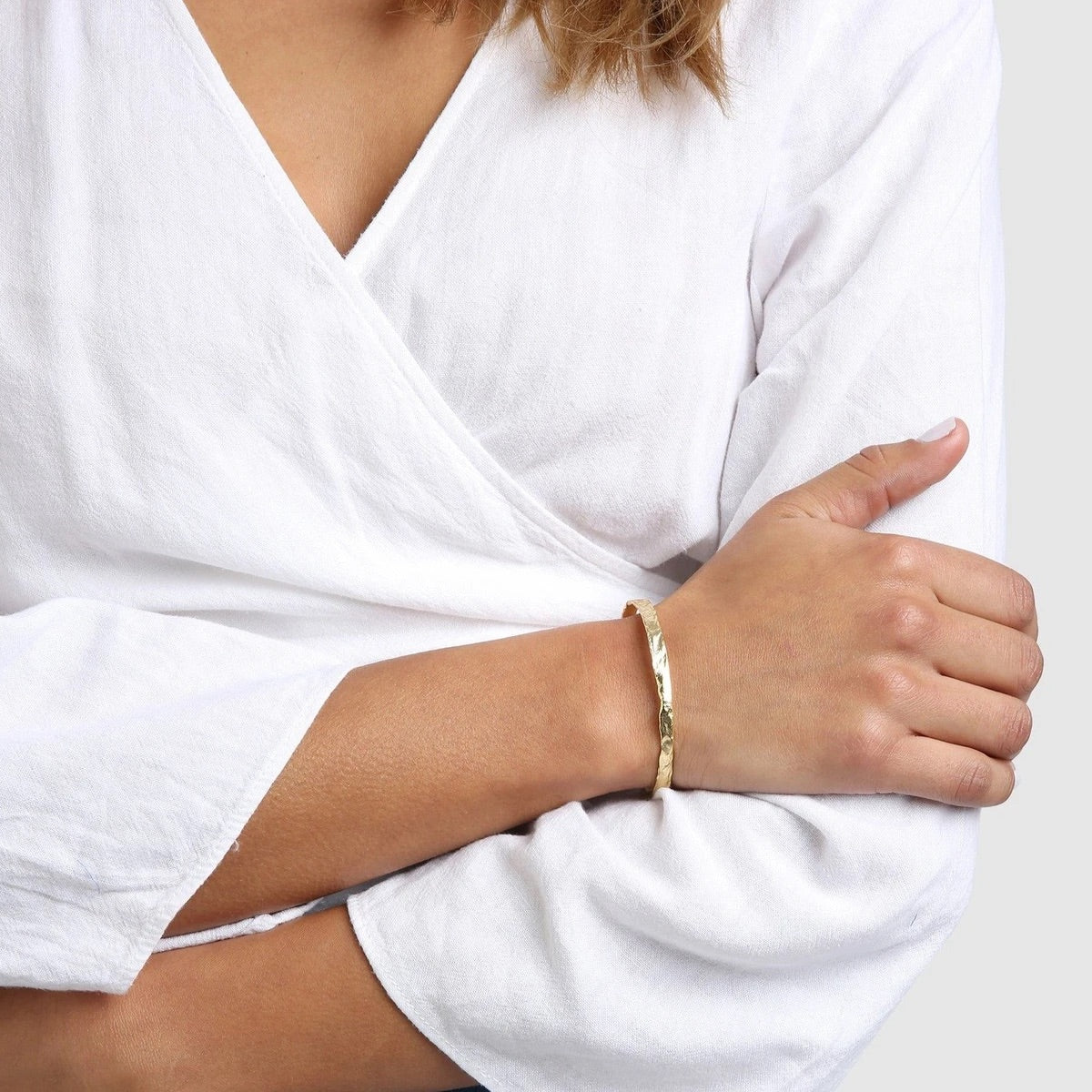 Arms Of Eve - Helios Cuff Bracelet - Gold