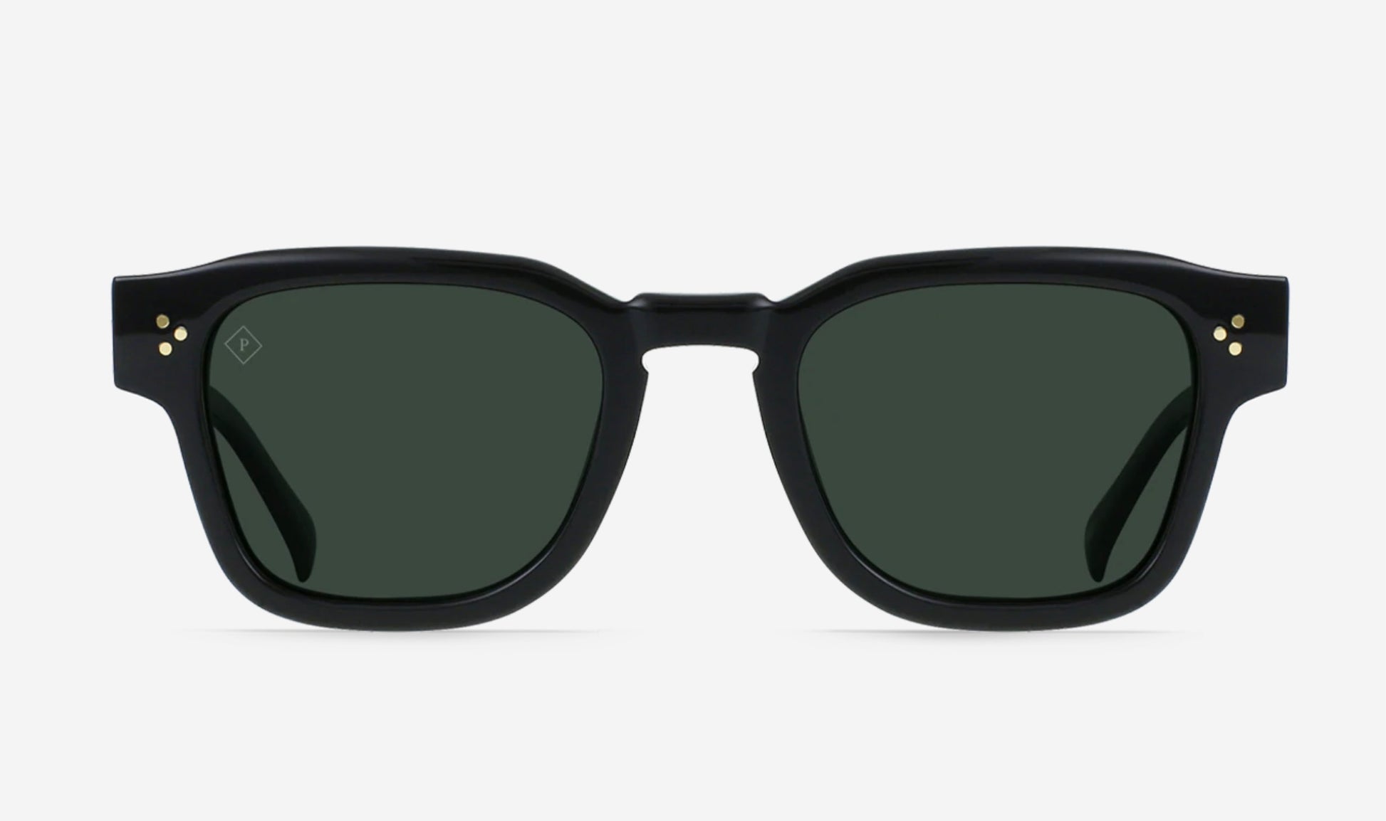 Raen - Rece - Crystal Black/Green Polarized