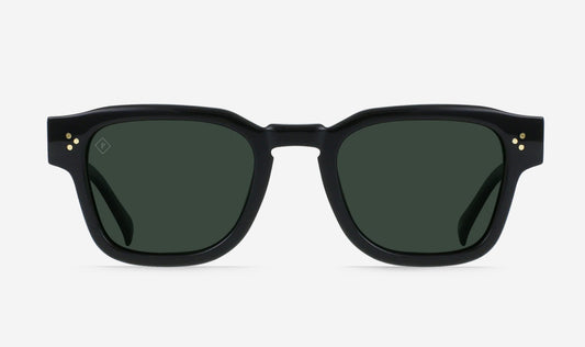Raen - Rece - Crystal Black/Green Polarized