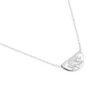 By Charlotte - Lotus Short Necklace - Silver