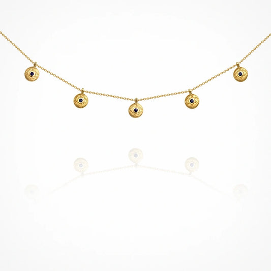Temple Of The Sun - Blessing Necklace - Gold