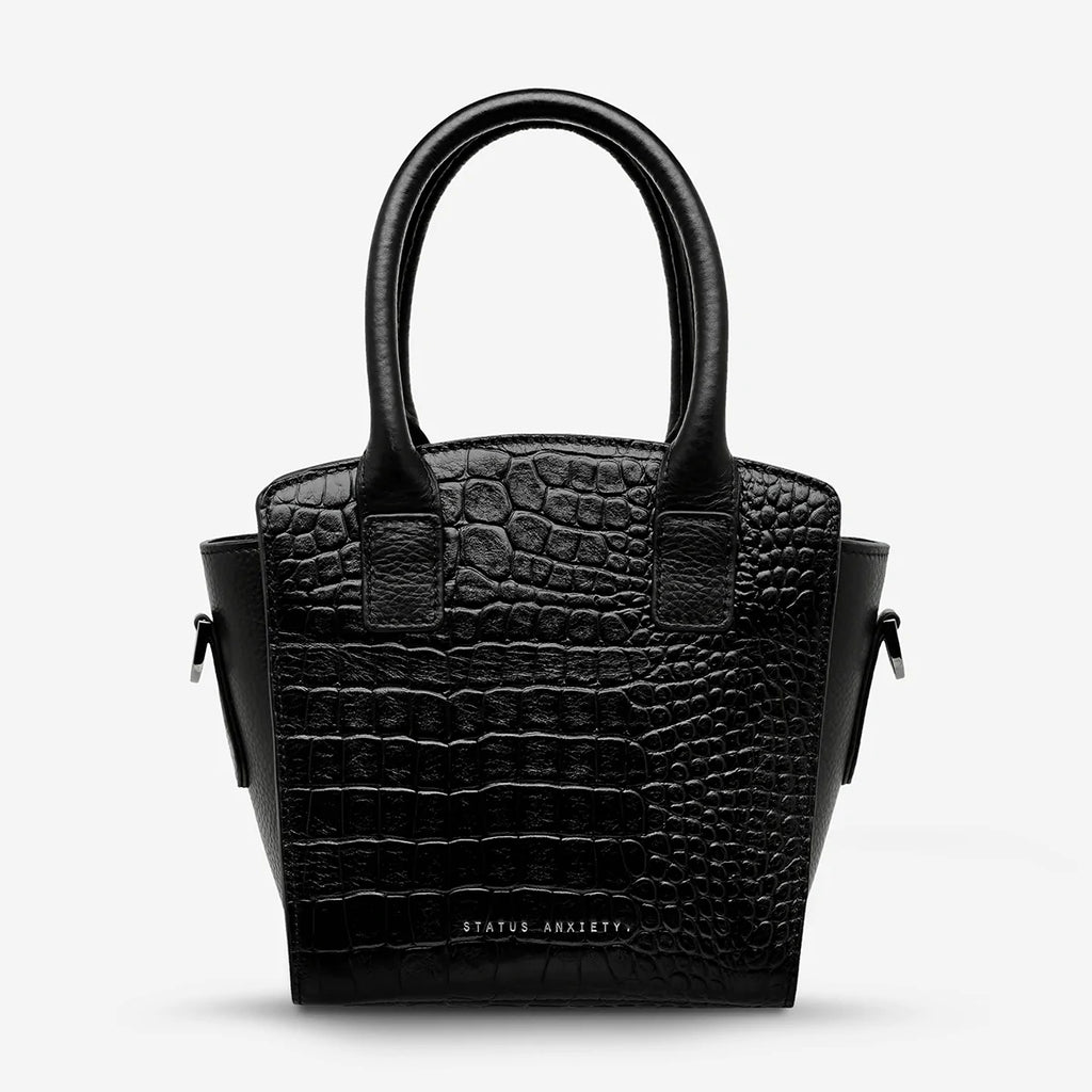 Status Anxiety - Worst Behind Us - Black Croc Embross