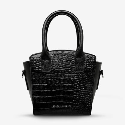 Status Anxiety - Worst Behind Us - Black Croc Embross