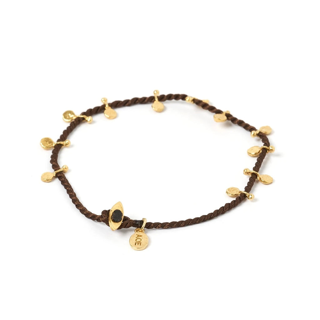 Arms Of Eve - Jai Gold Bracelet - Brown