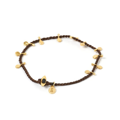Arms Of Eve - Jai Gold Bracelet - Brown