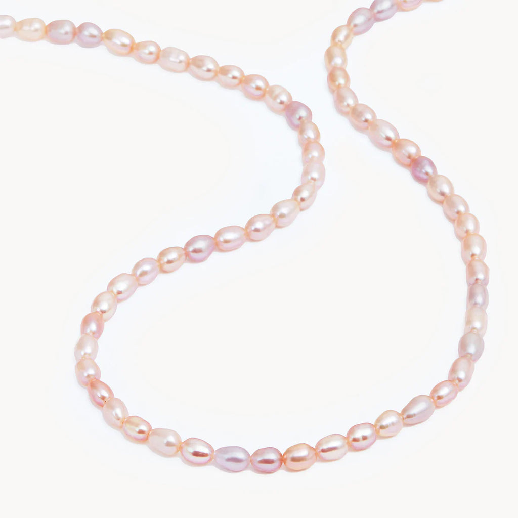 By Charlotte - Venus Pearl Choker - Silver