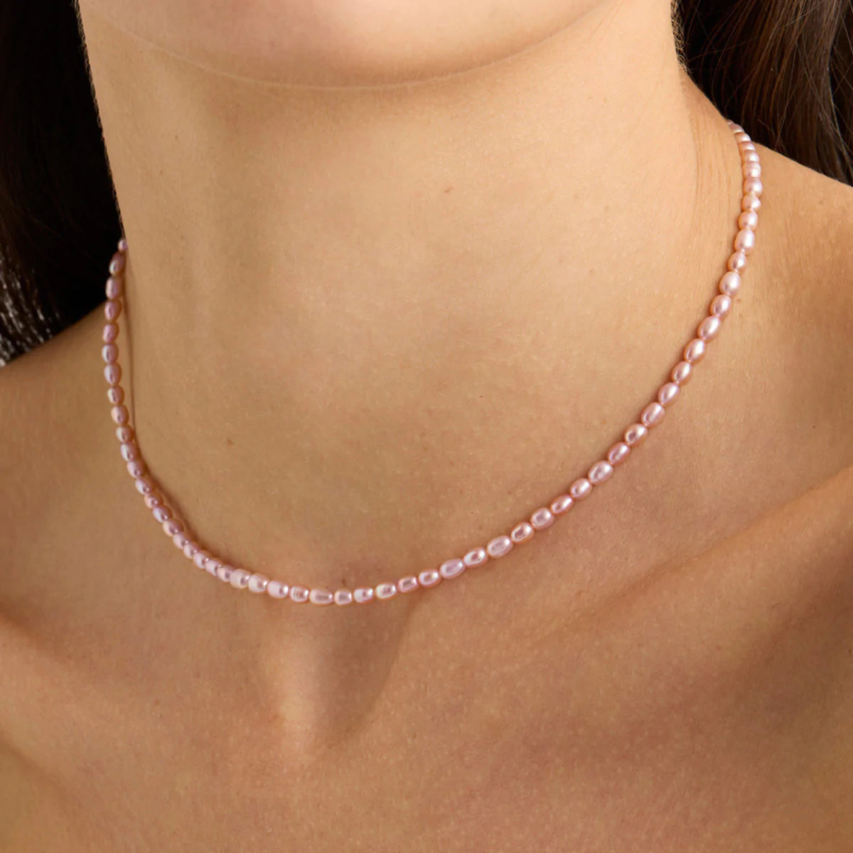 By Charlotte - Venus Pearl Choker - Gold