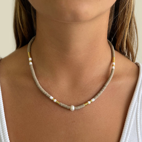 Arms Of Eve - Nomi Necklace - Iced Latte