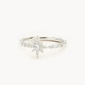 By Charlotte - Dancing in Starlight Ring - Silver