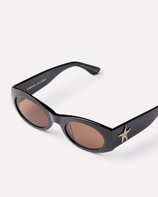 Epokhe - Suede - Black Polished / Bronze Amber
