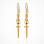 Temple Of The Sun - Alexa Earrings - Gold