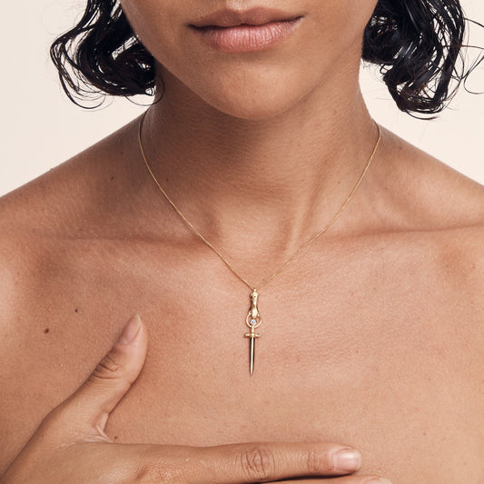 Temple Of The Sun - Alexa Necklace - Gold