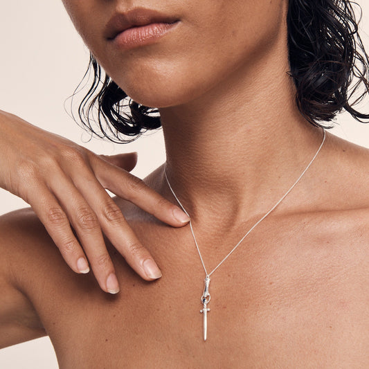 Temple Of The Sun - Alexa Necklace - Silver