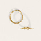 Temple of the Sun - Althea Emerald Ring - Gold